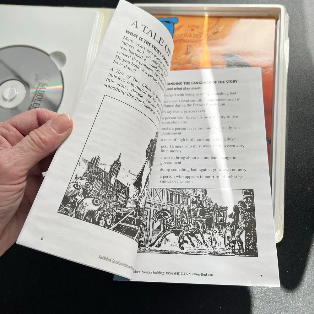 A Tale Of Two Cities Audio CD‎ With Workbook And Graphic Book